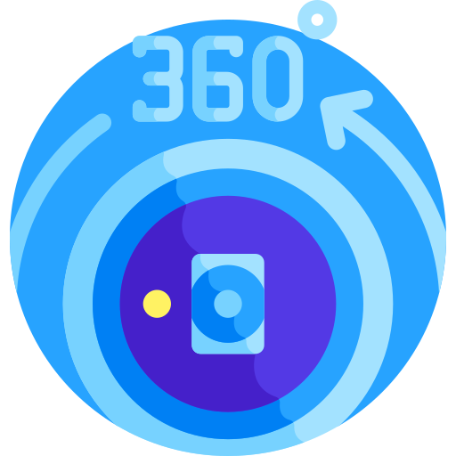 360 degrees